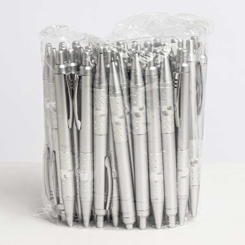 PACOTE C/ 50 PÇS CANETA PLÁSTICA