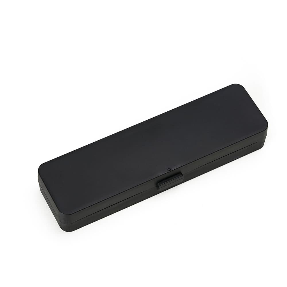 CANETA METAL C/ BOX DE PLÁSTICO